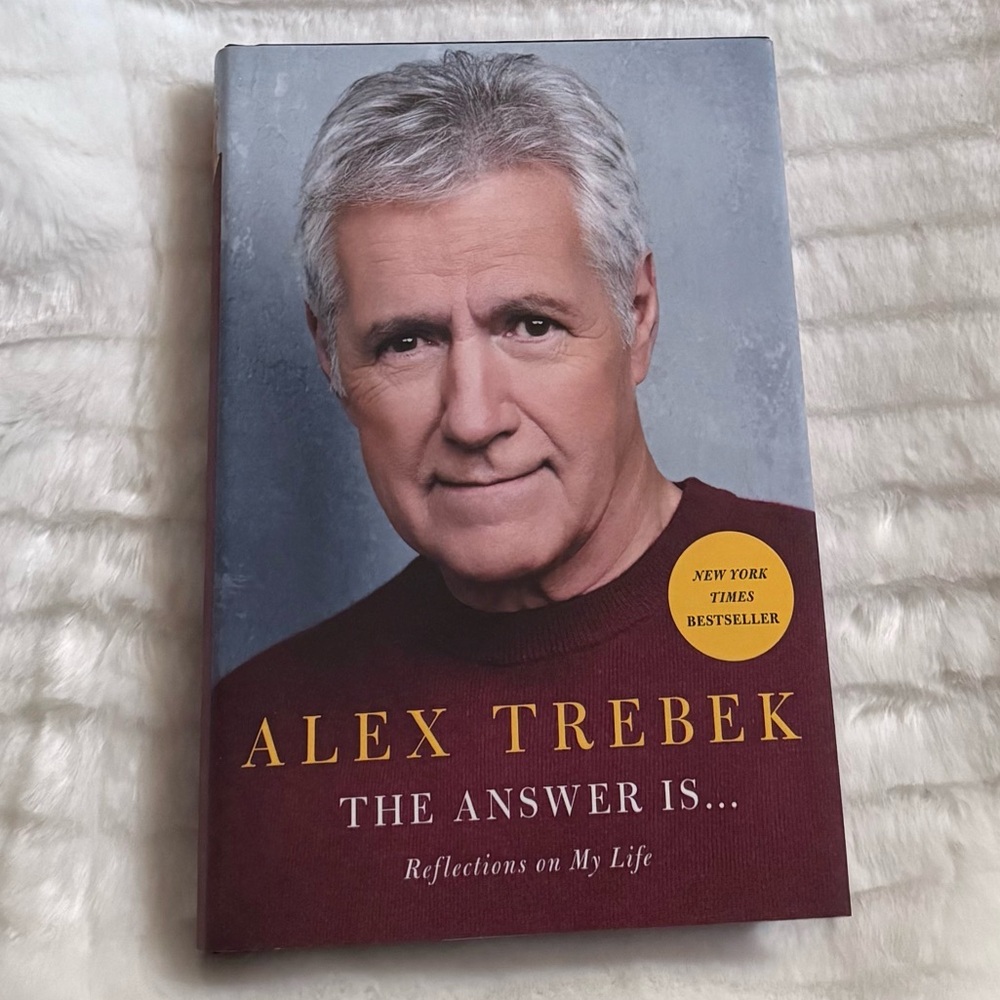 ALEX TREBEK “The Answer Is” Autobiography